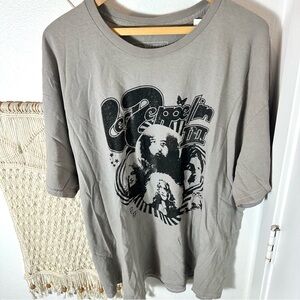 Urban Outfitters UO NWT Groovy Led Zeppelin Band Graphic Oversized Tee L/XL
